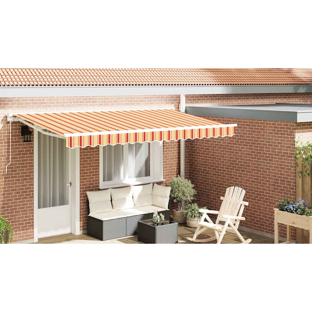 Awning Replacement Fabric Multicolour 4 x 2 m Polyester