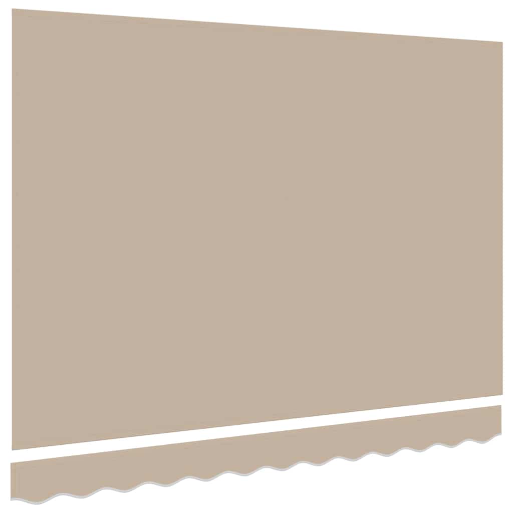 Awning Replacement Fabric Beige 3.5 x 2.5 m Polyester