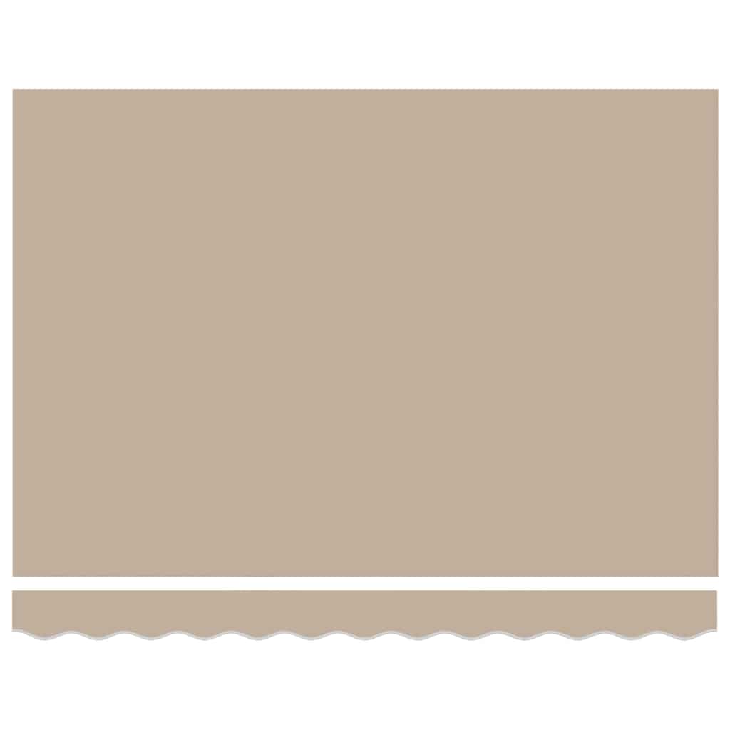 Awning Replacement Fabric Beige 3.5 x 2.5 m Polyester