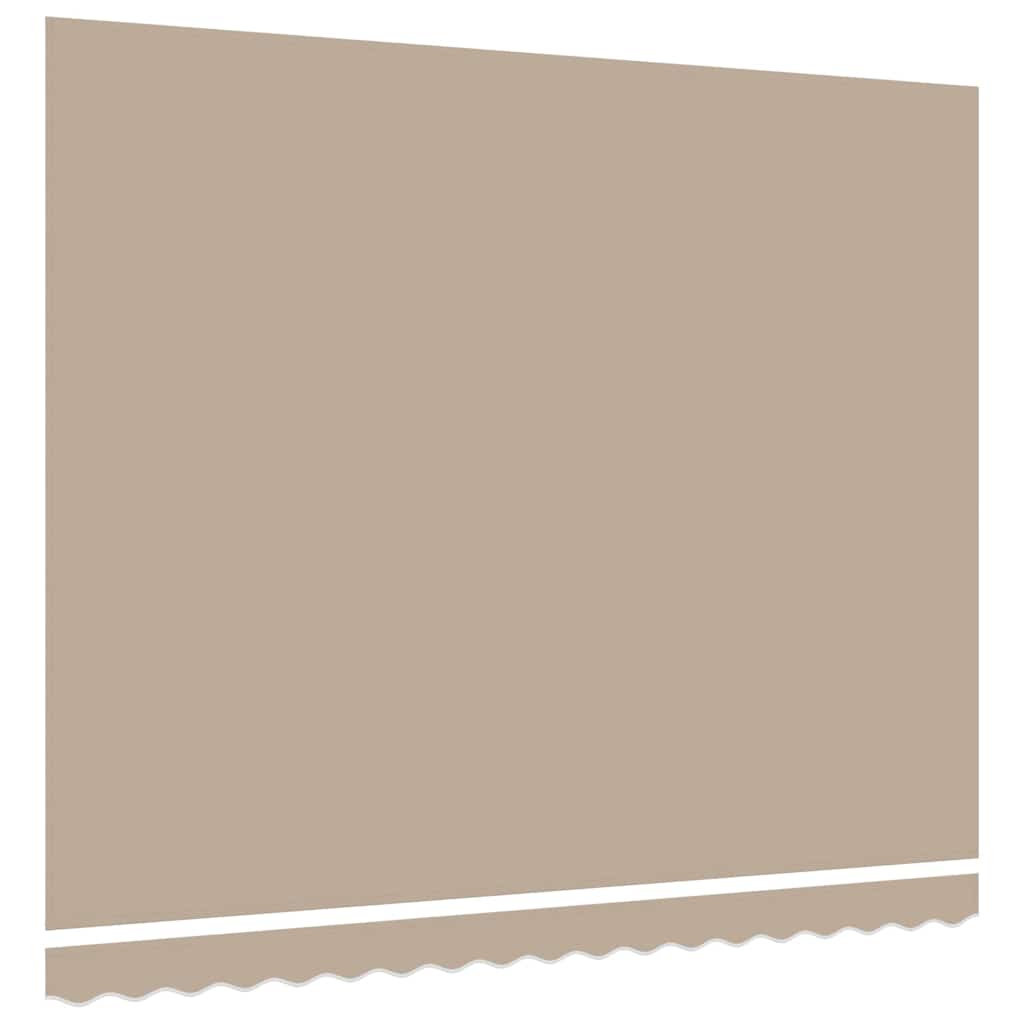 Awning Replacement Fabric Beige 4 x 3.5 m Polyester