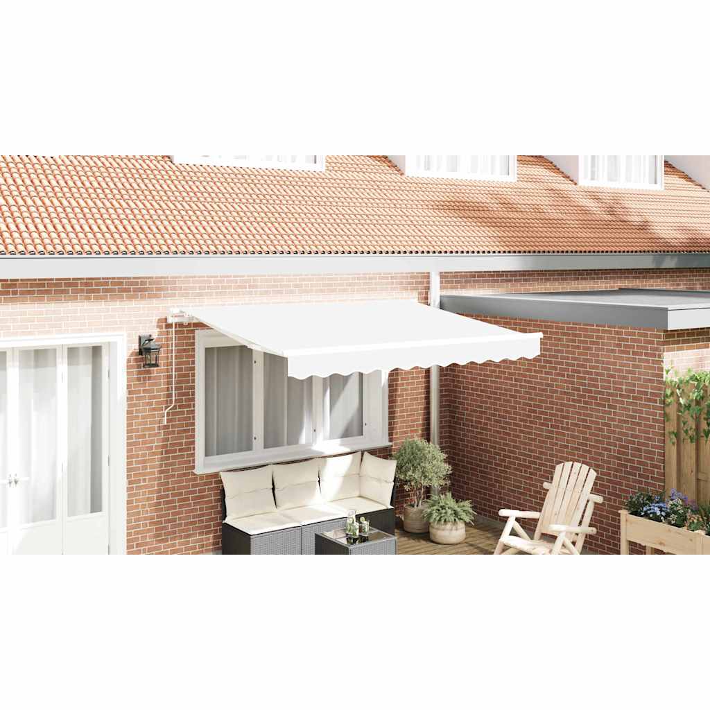 Awning Replacement Fabric White 3 x 2.5 m Polyester