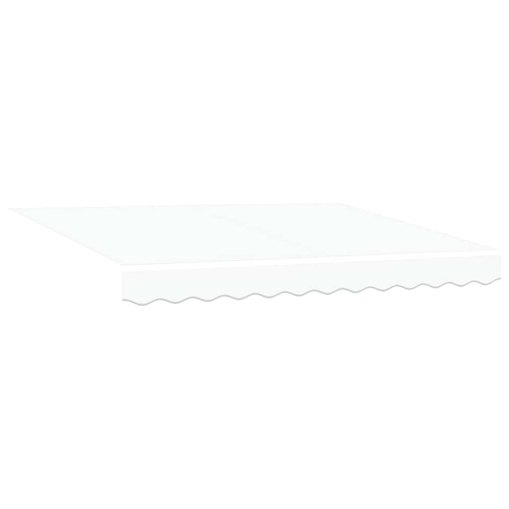 Awning Replacement Fabric White 3 x 2.5 m Polyester