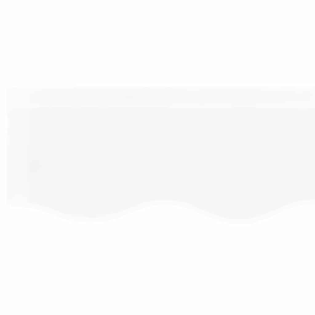 Awning Replacement Fabric White 3.5 x 2.5 m Polyester