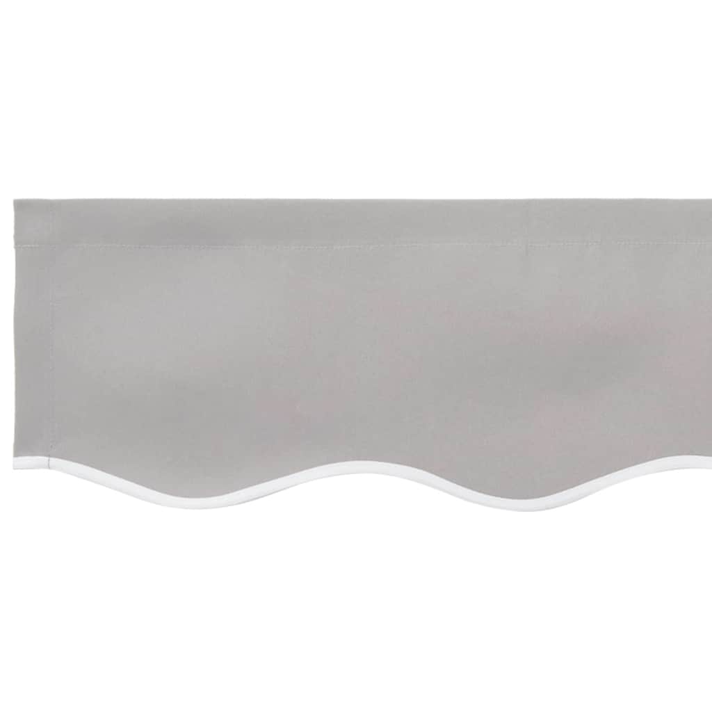 Awning Replacement Fabric Light Grey 3 x 2.5 m Polyester