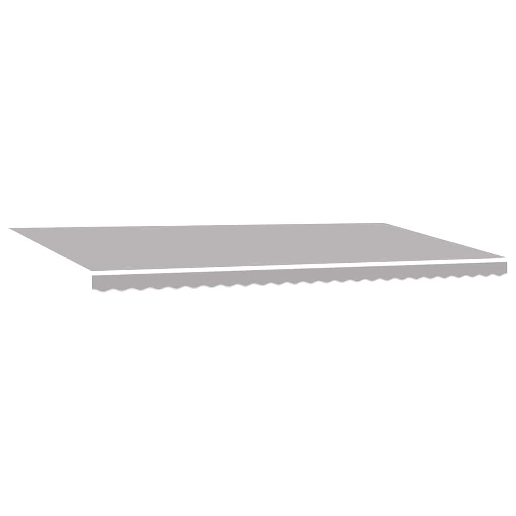 Awning Replacement Fabric Light Grey 6 x 3 m Polyester