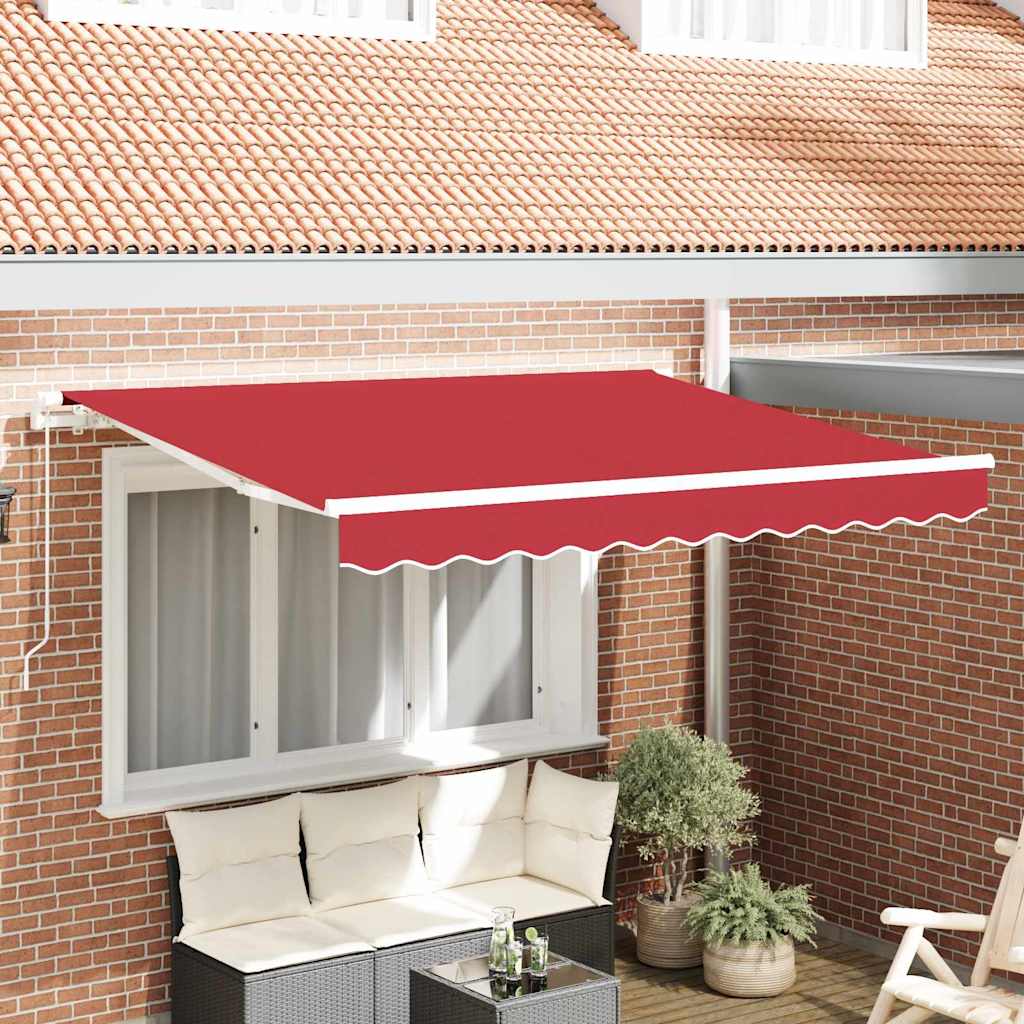 Awning Replacement Fabric Red 3 x 2.5 m Polyester