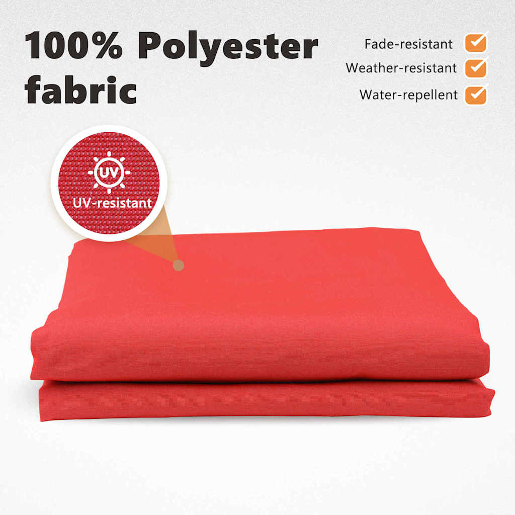 Awning Replacement Fabric Red 4 x 3 m Polyester