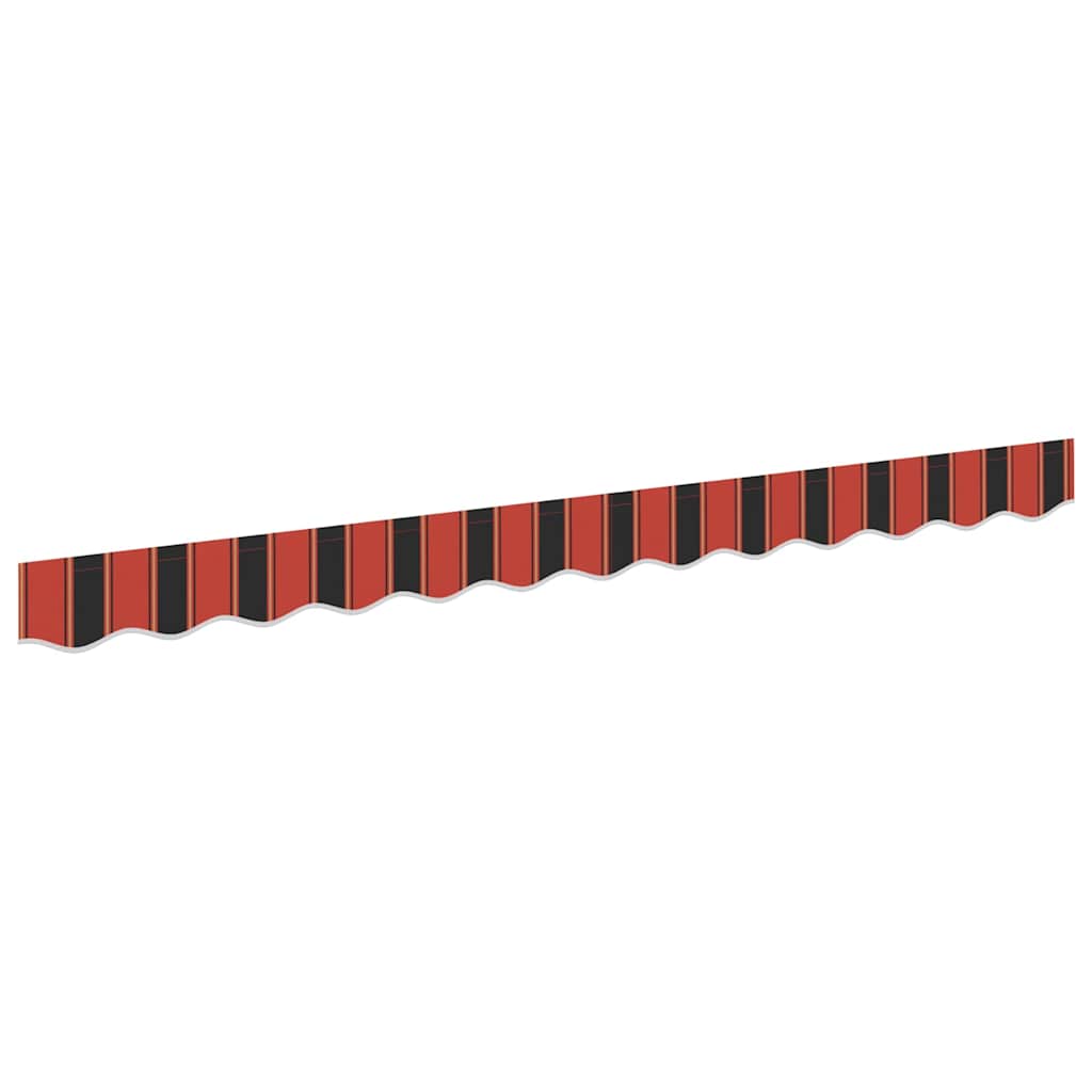 Awning Valance Replacement Orange / Black / Yellow 3.5 m Polyester