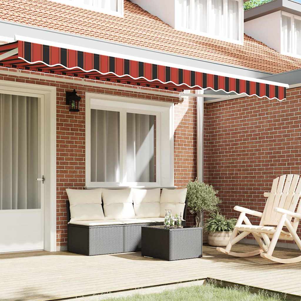 Awning Valance Replacement Orange / Black / Yellow 4 m Polyester