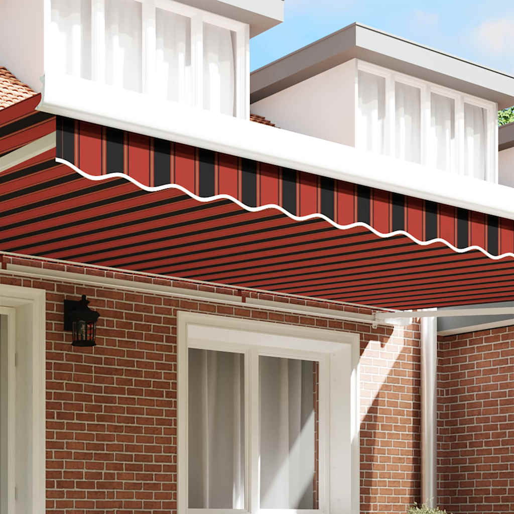 Awning Valance Replacement Orange / Black / Yellow 480 x 20 cm