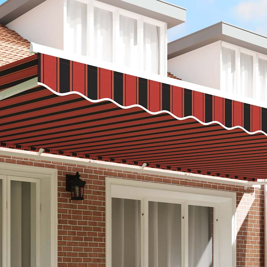 Awning Valance Replacement Orange / Black / Yellow 6 m Polyester