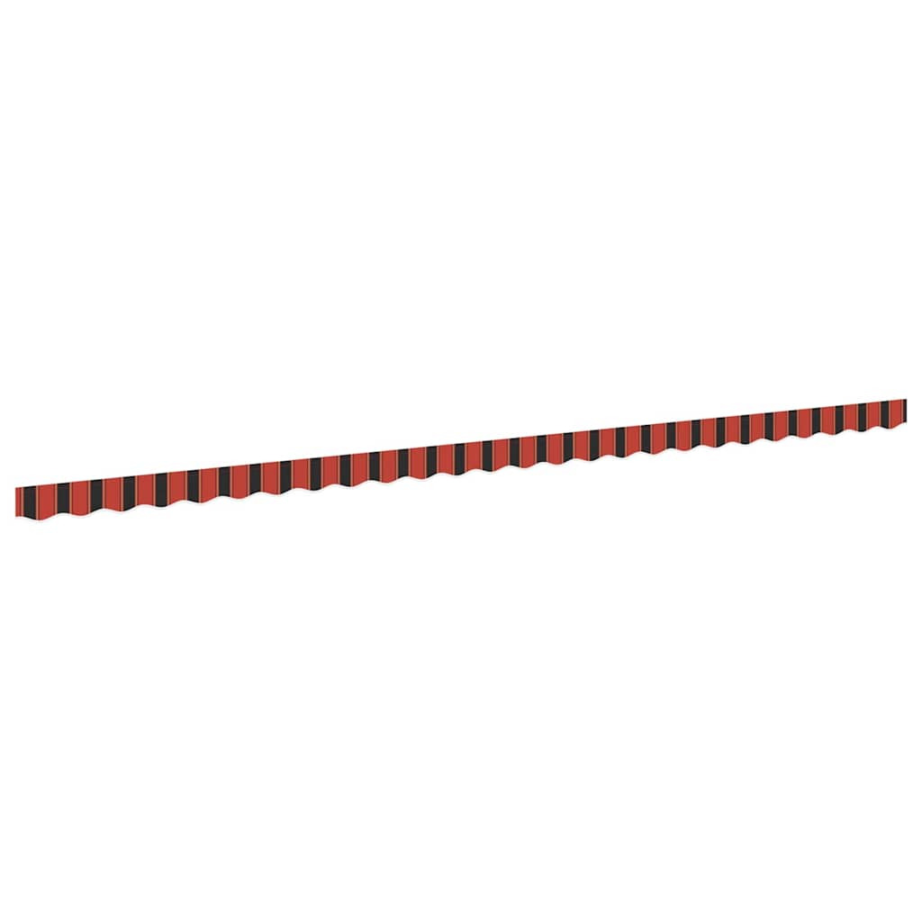 Awning Valance Replacement Orange / Black / Yellow 6 m Polyester