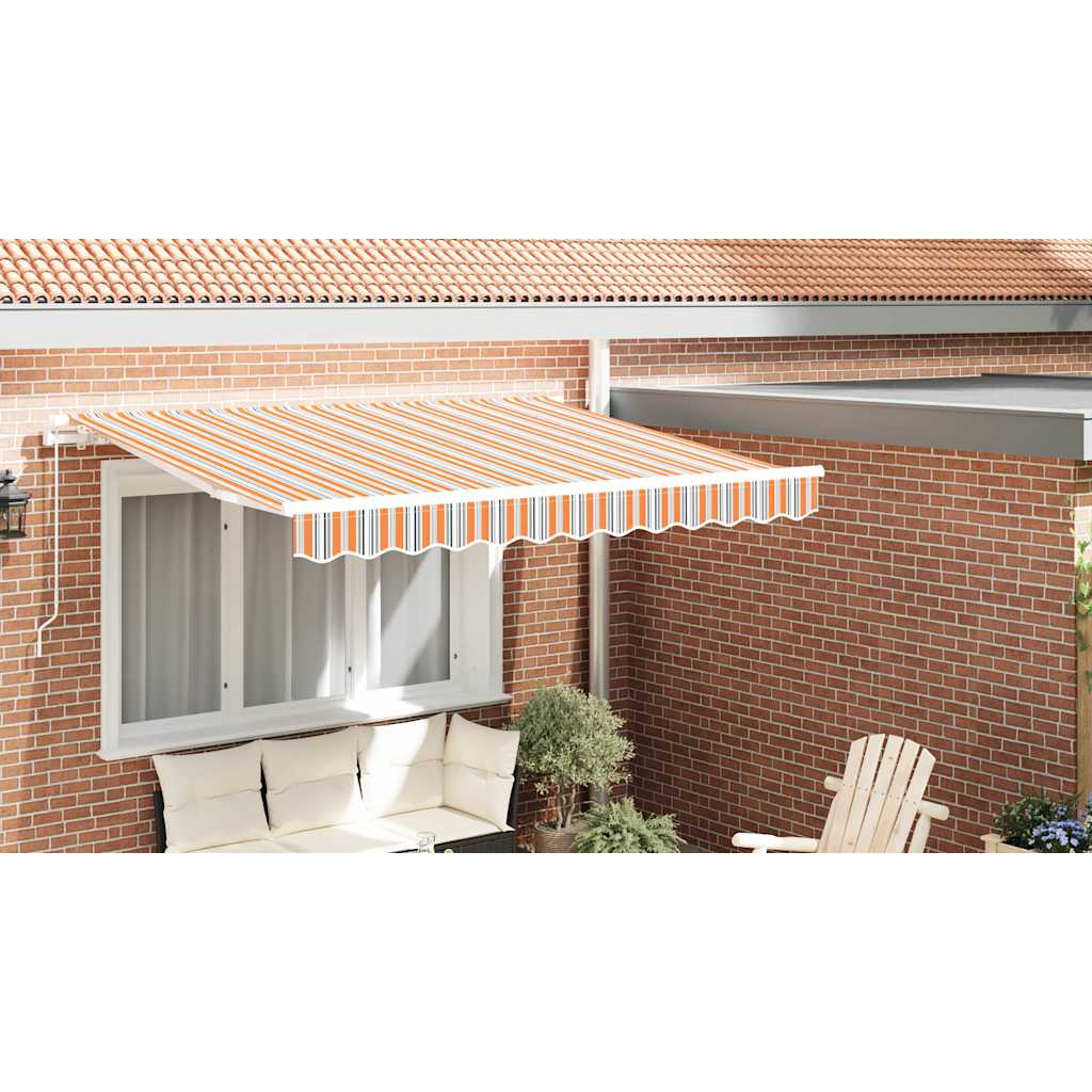 Awning Valance Replacement Multicolour 2.5 m Polyester