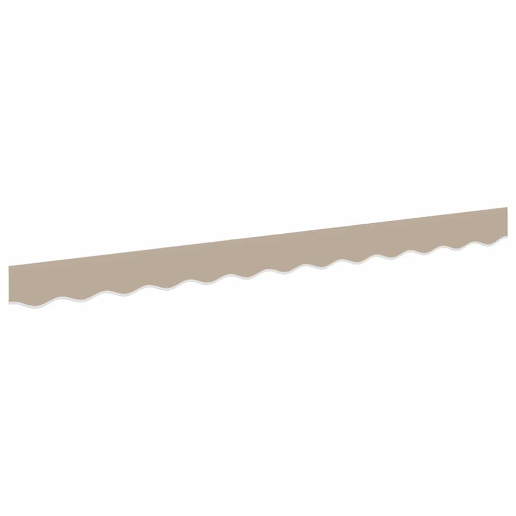 Awning Valance Replacement Beige 2.5 m Polyester