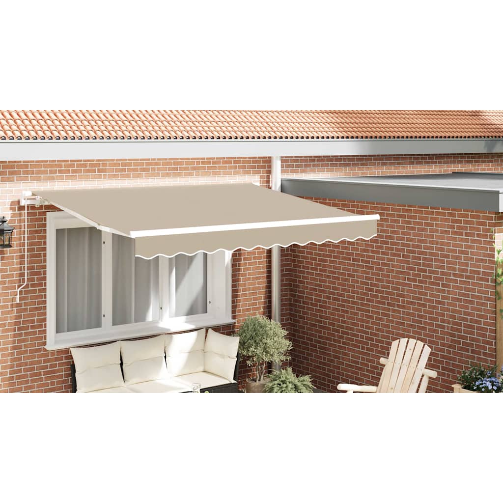 Awning Valance Replacement Beige 3 m Polyester
