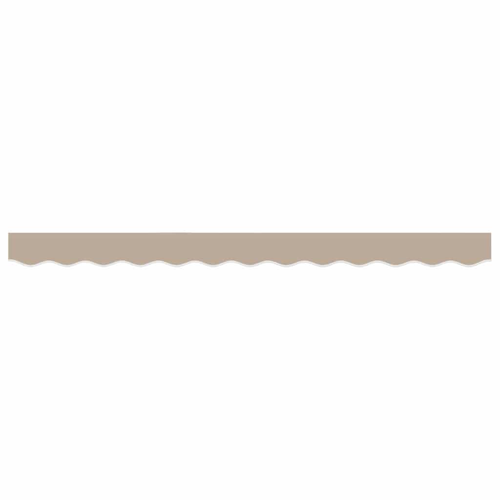 Awning Valance Replacement Beige 3 m Polyester