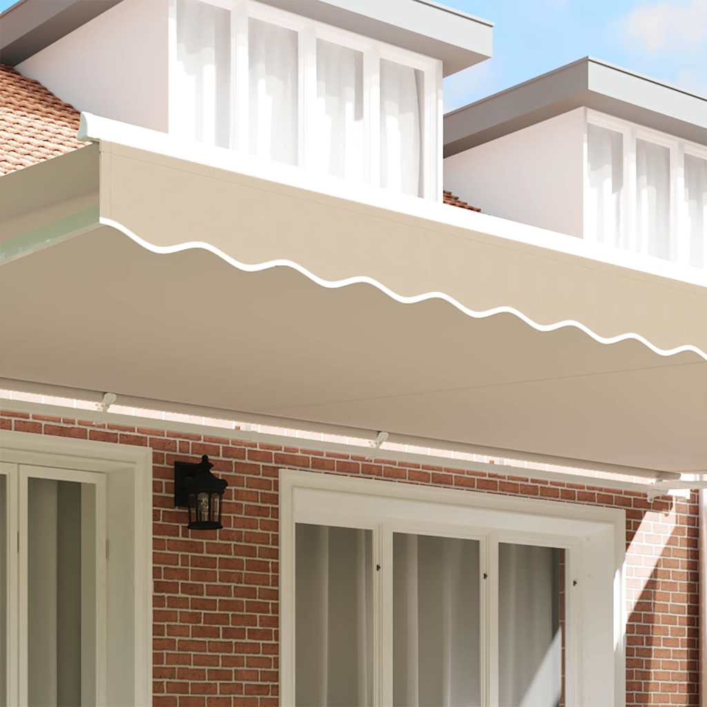 Awning Valance Replacement Beige 6 m Polyester