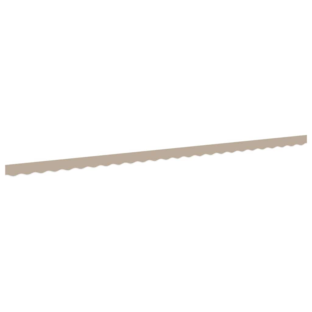Awning Valance Replacement Beige 6 m Polyester