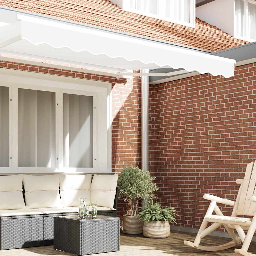 Awning Valance Replacement White 2.5 m Polyester