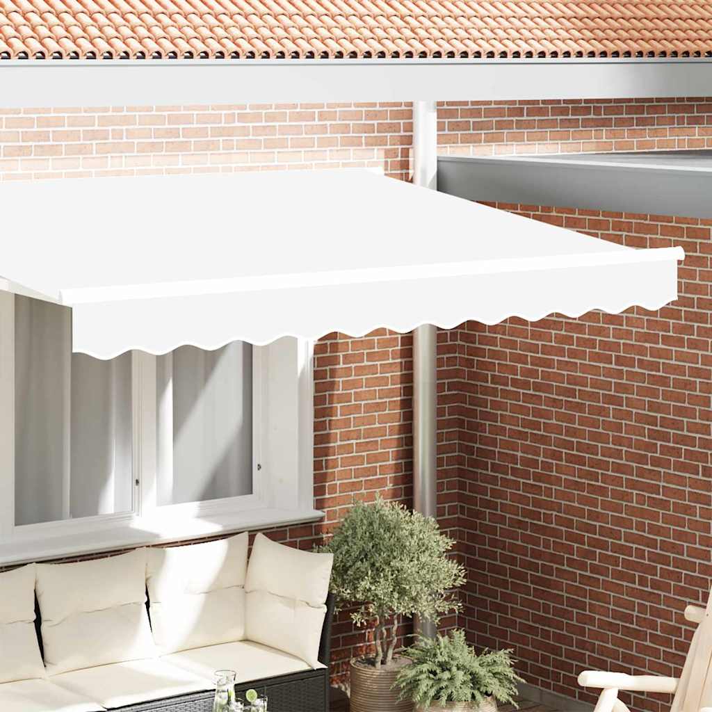 Awning Valance Replacement White 3.5 m Polyester