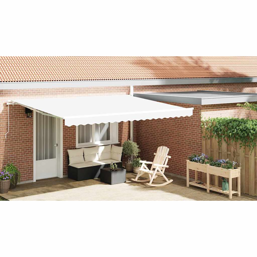 Awning Valance Replacement White 4.5 m Polyester