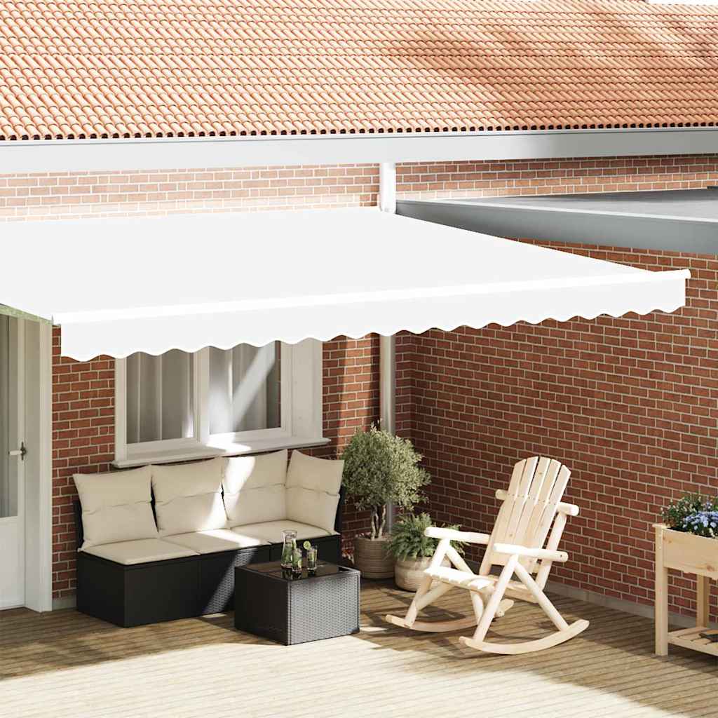 Awning Valance Replacement White 4.5 m Polyester