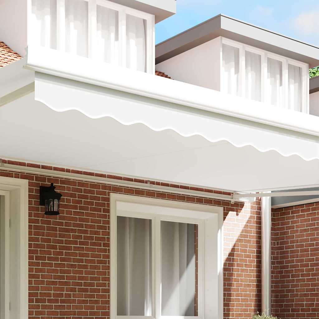 Awning Valance Replacement White 480 x 20 cm Polyester