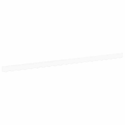 Awning Valance Replacement White 480 x 20 cm Polyester