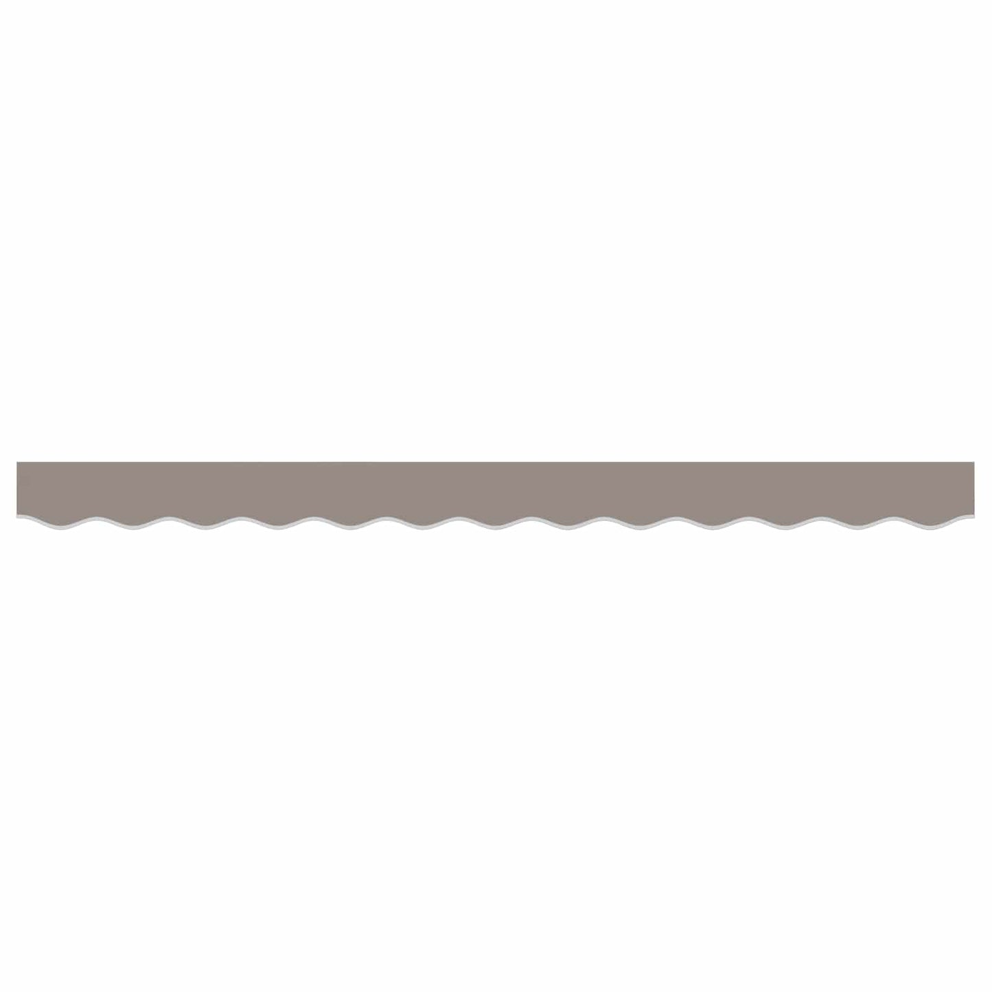 Awning Valance Replacement Light Grey 330 x 20 cm Polyester