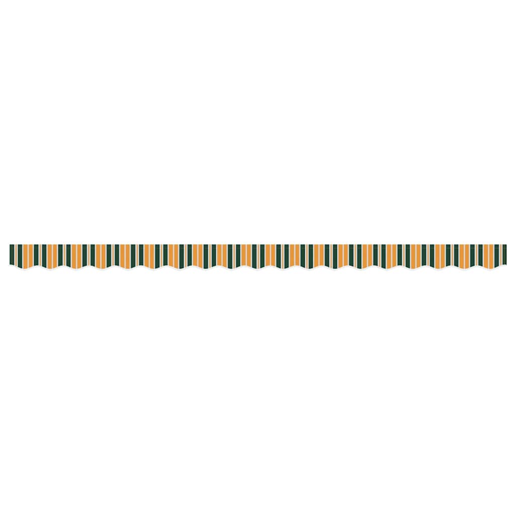 Awning Valance Replacement Green and yellow 4 m Polyester