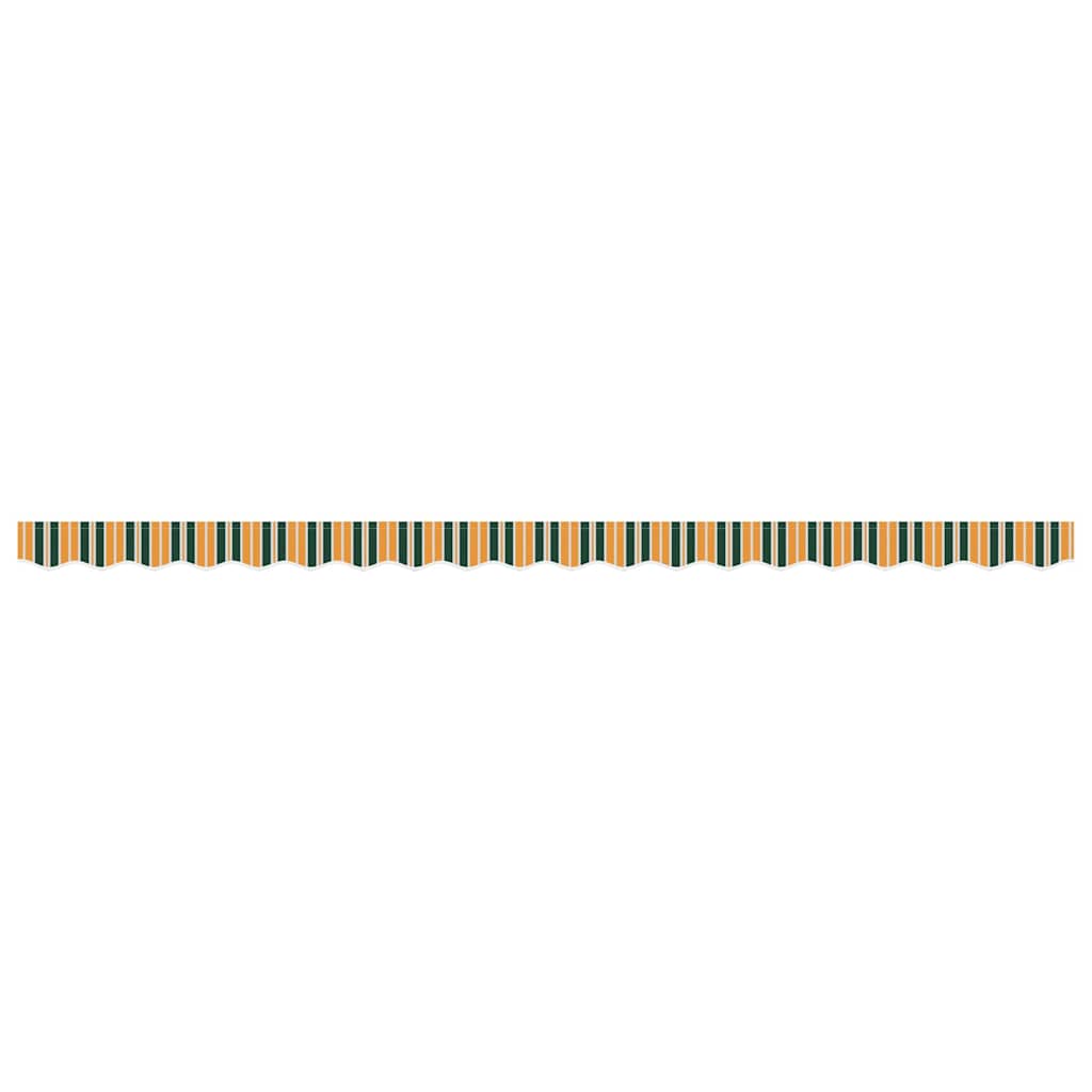 Awning Valance Replacement Green and yellow 4.5 m Polyester
