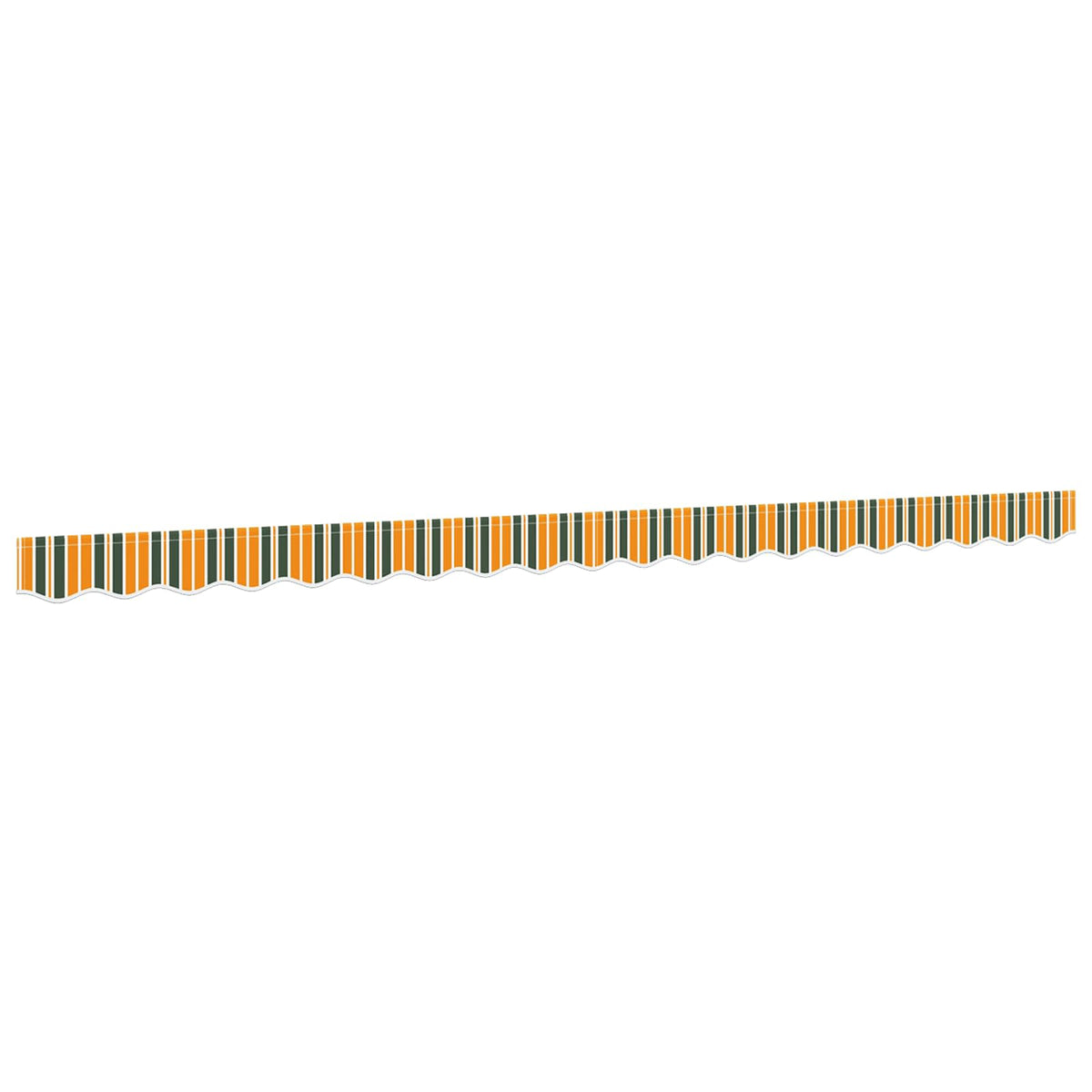 Awning Valance Replacement for 5 m Green & Yellow Stripe
