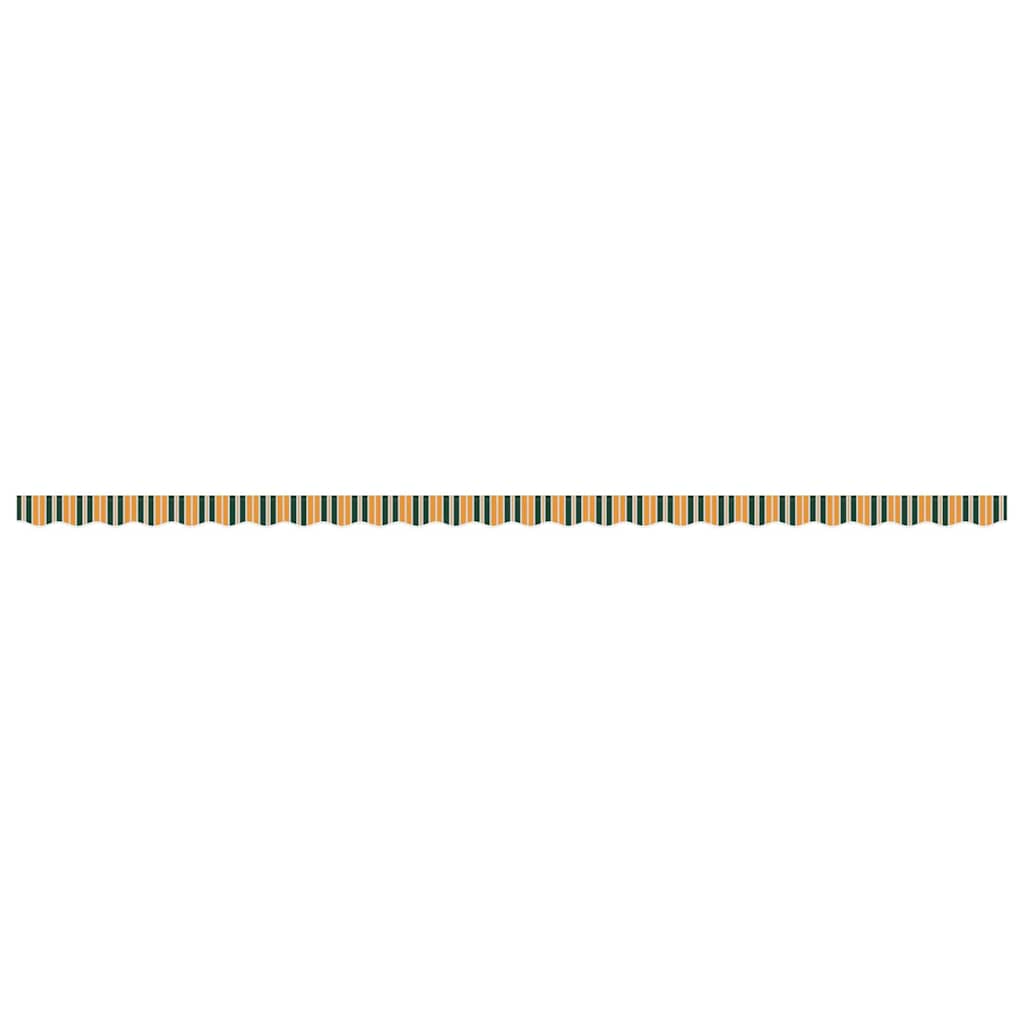 Awning Valance Replacement Green and yellow 6 m Polyester