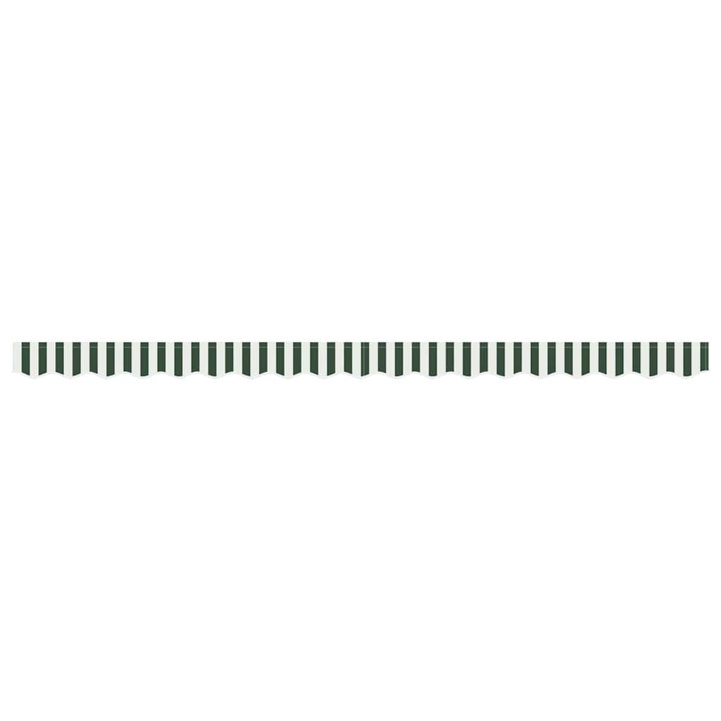 Awning Valance Replacement Green and White 4 m Polyester