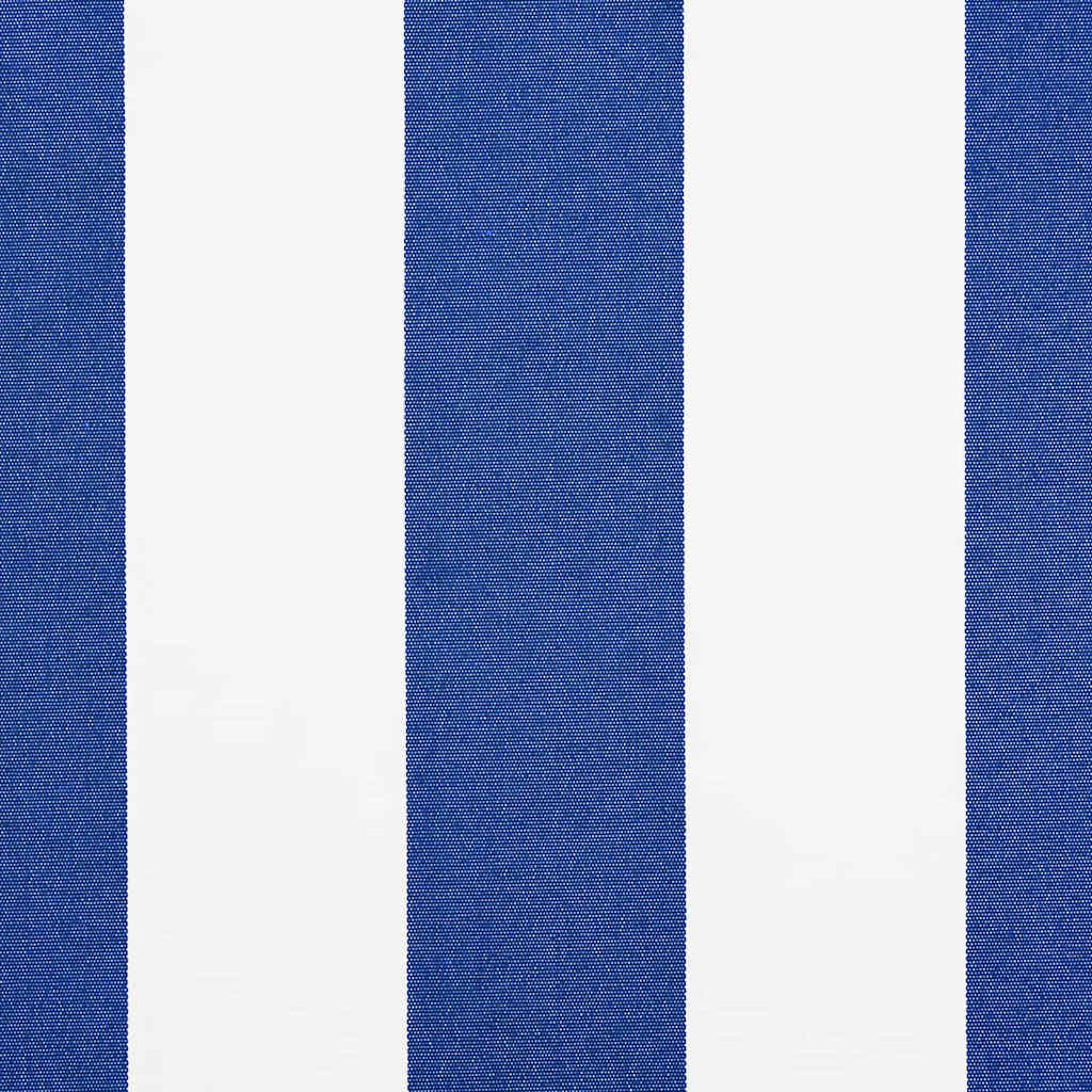 Awning Replacement Fabric Blue and White 1000 x 160 cm