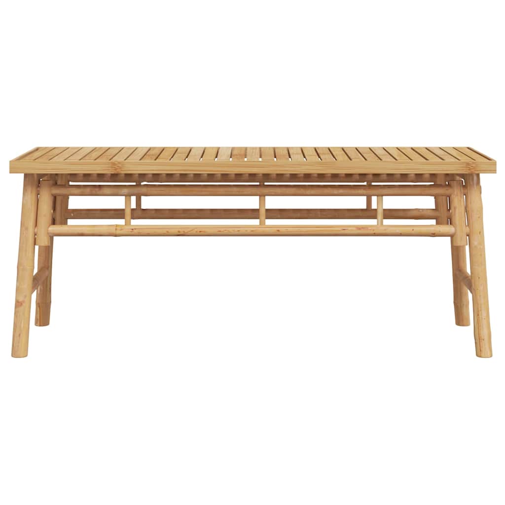 vidaXL Bench Brown 110 x 38 x 45 cm Bamboo