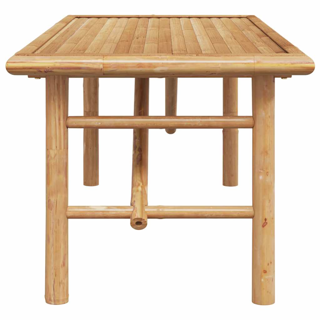 Coffee Table Brown 110 x 50 x 43 cm Bamboo