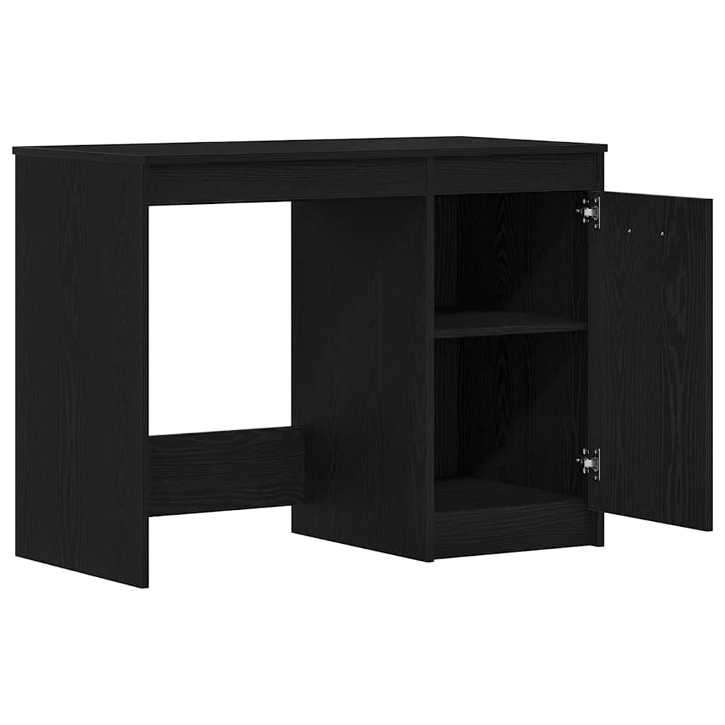 Desk Black Oak Engineered Wood 100 x 50 x 76 cm
