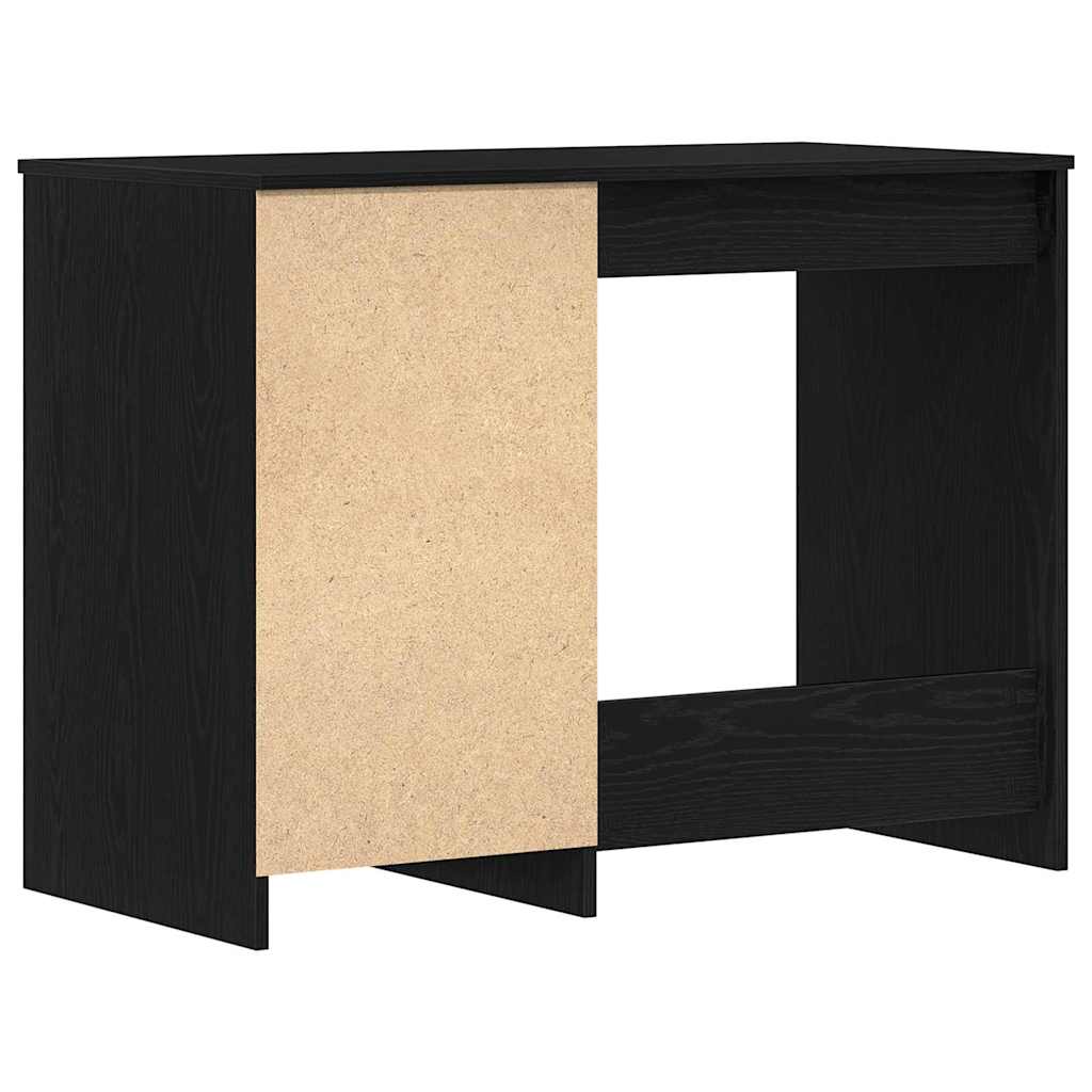 Desk Black Oak Engineered Wood 100 x 50 x 76 cm
