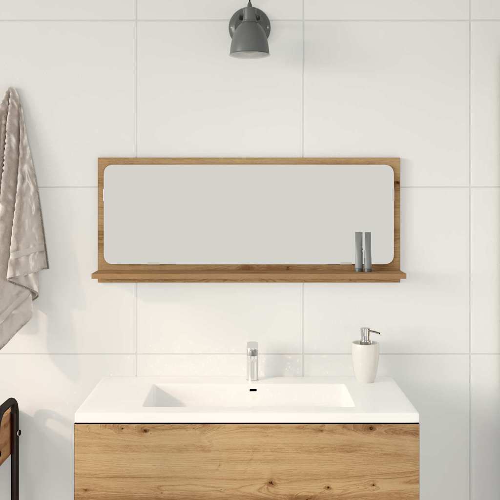 Mirror Shelf Artisan oak 90 x 10.5 x 37 cm Engineered Wood
