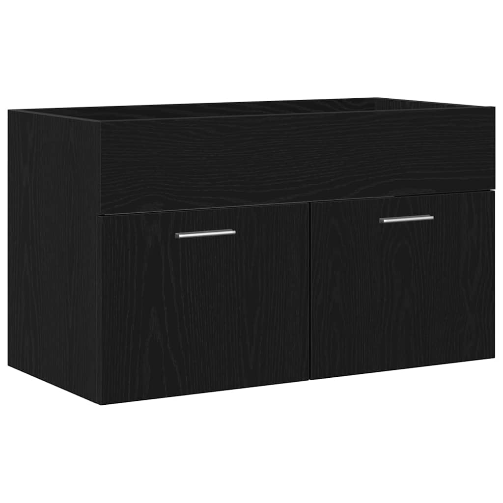 Sink cabinet Black Oak Engineered Wood