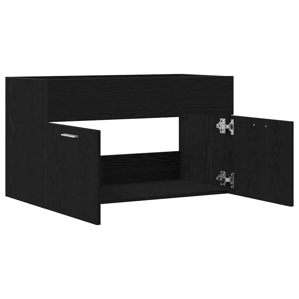 Sink cabinet Black Oak Engineered Wood