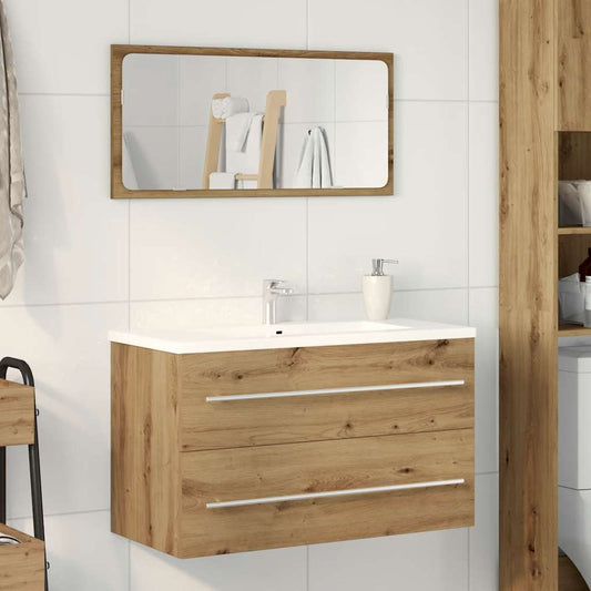 Bathroom Sink Cabinet Artisan Oak 80x38,5x48 cm Engineered Wood