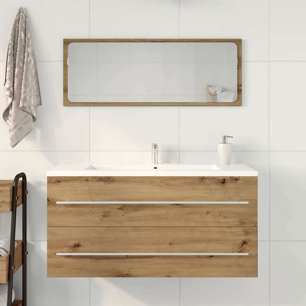 Bathroom Sink Cabinet Artisan Oak 100x38,5x48 cm Engineered Wood