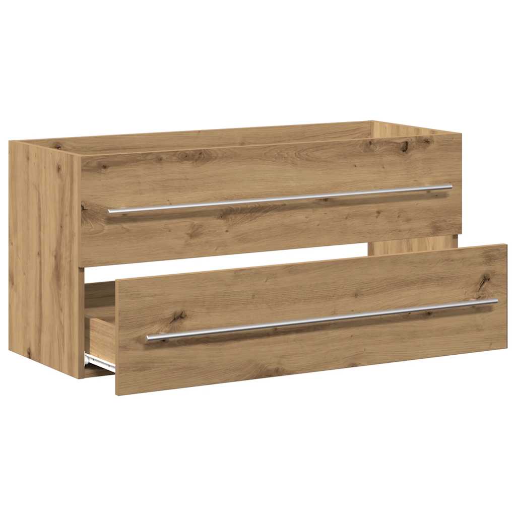 Bathroom Sink Cabinet Artisan Oak 100x38,5x48 cm Engineered Wood