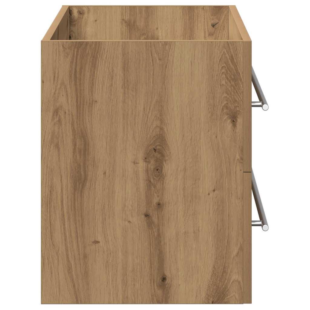 Bathroom Sink Cabinet Artisan Oak 100x38,5x48 cm Engineered Wood