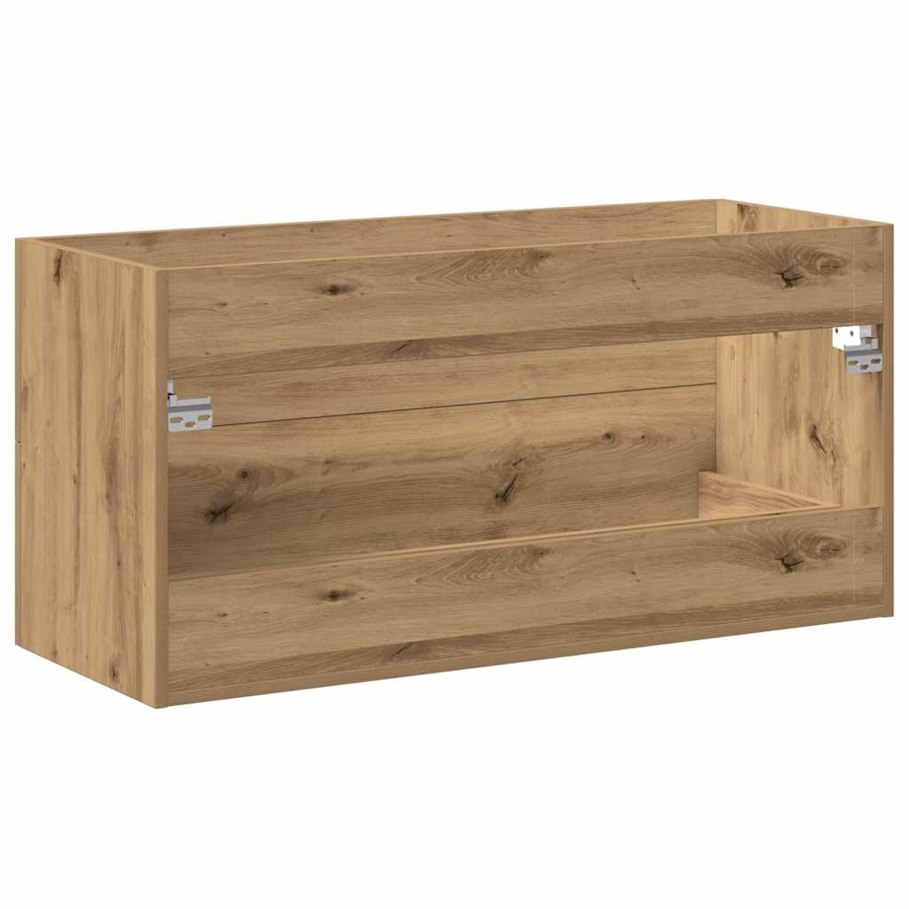 Bathroom Sink Cabinet Artisan Oak 100x38,5x48 cm Engineered Wood