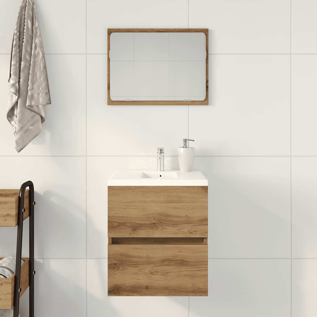 Bathroom Sink Cabinet Artisan Oak 41x38,5x45 cm Engineered Wood