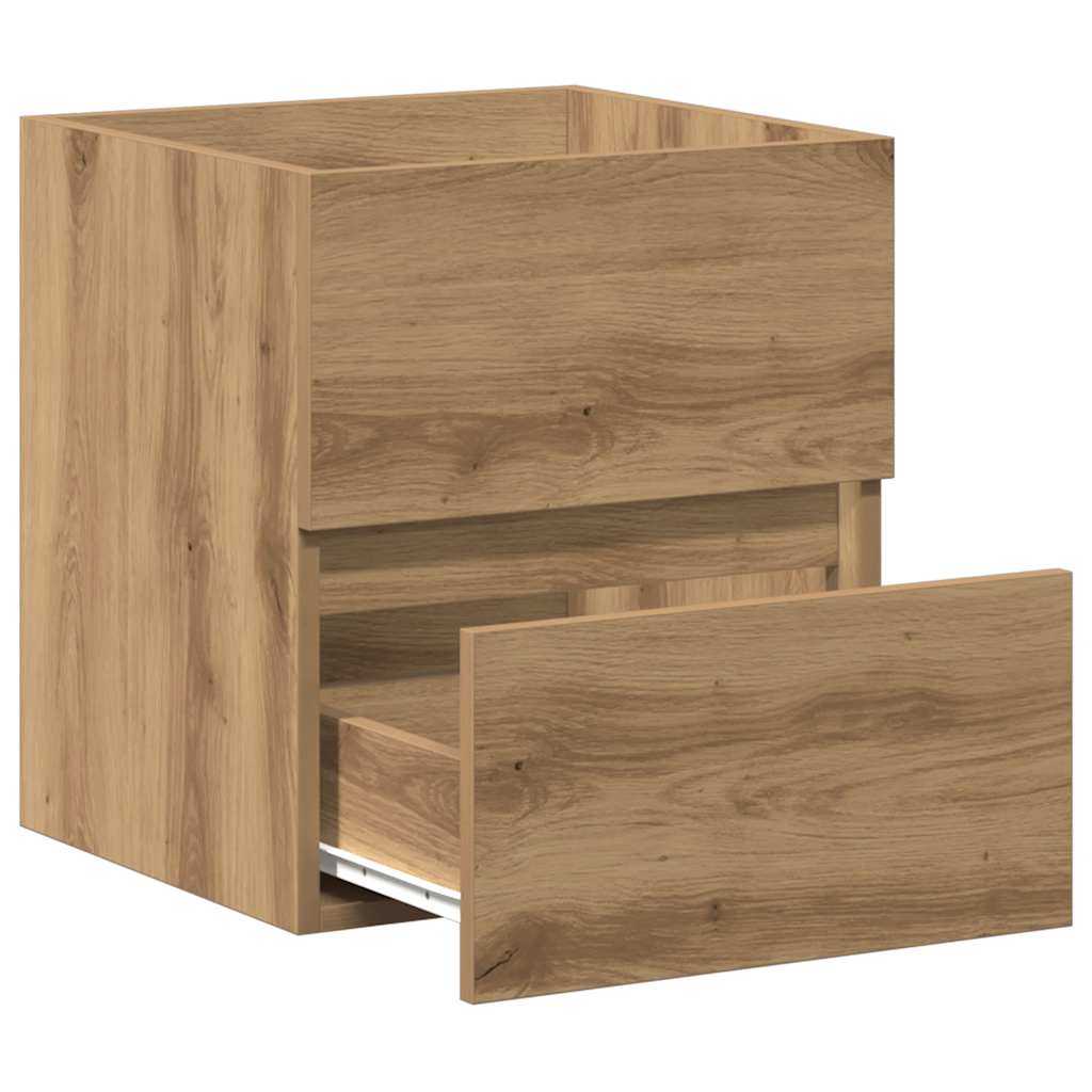 Bathroom Sink Cabinet Artisan Oak 41x38,5x45 cm Engineered Wood