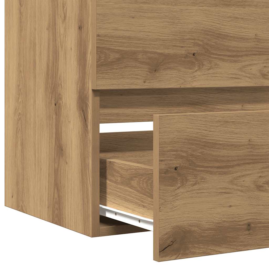 Bathroom Sink Cabinet Artisan Oak 41x38,5x45 cm Engineered Wood